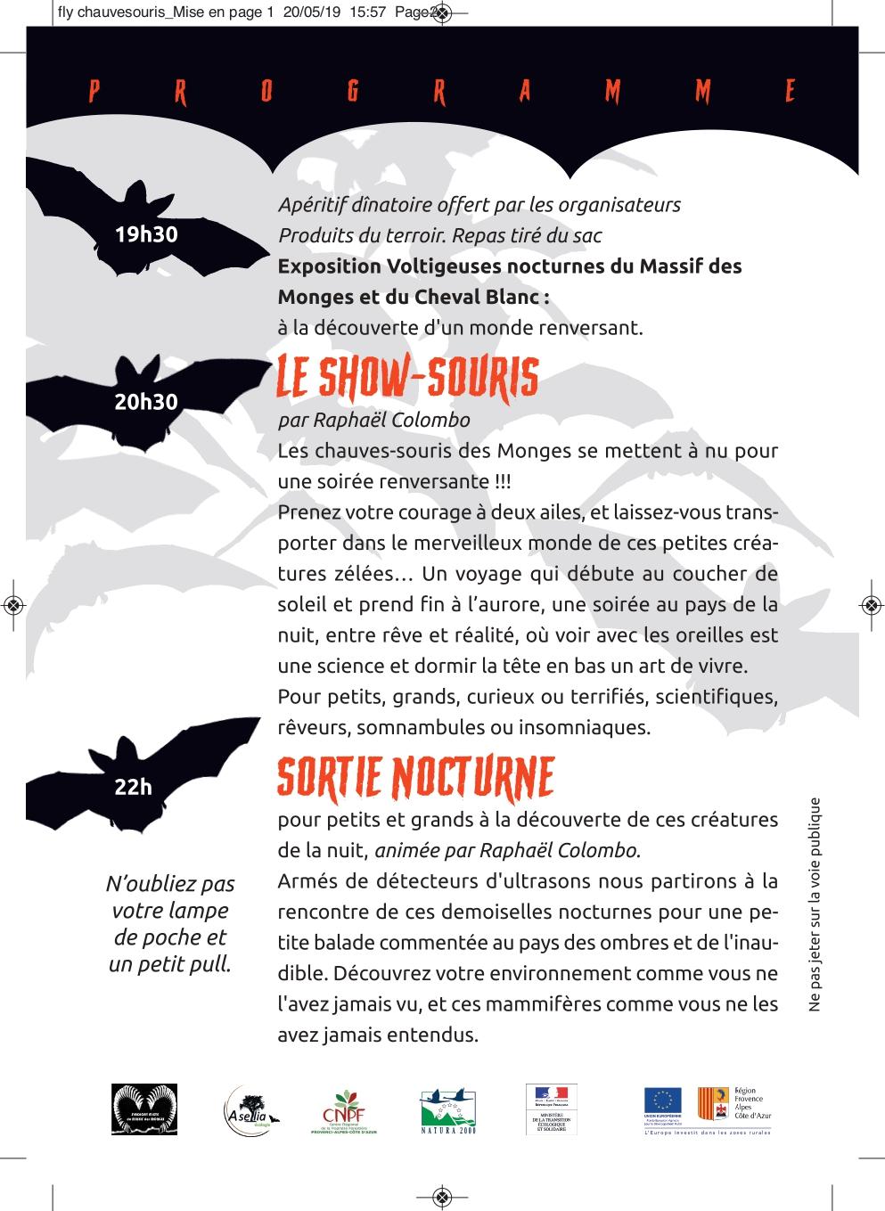 verso flyer CS verdaches