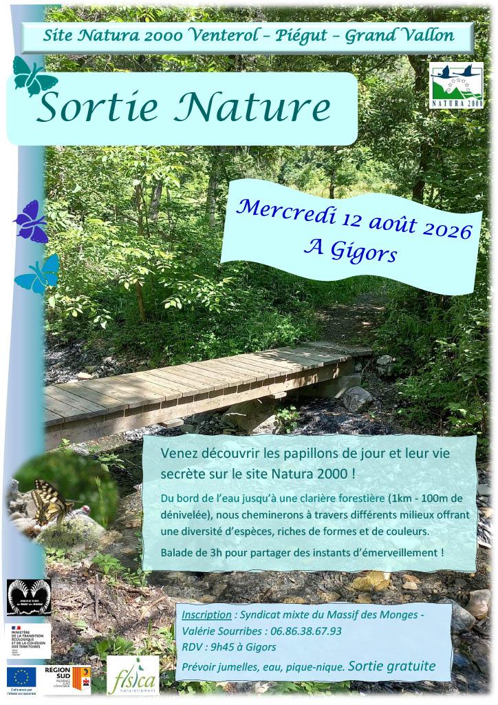 affiche sortie nature